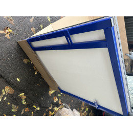 Щит игровой из фанеры на раме, 180х105см 