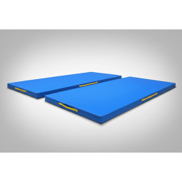 Мат гимнастический 1х2х0,1 м (кожзам/тент)