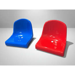 Сиденье пластиковое стадионное (2 точки крепления)