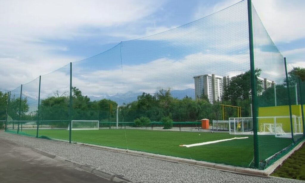 Заградительная сетка для спортивной площадки